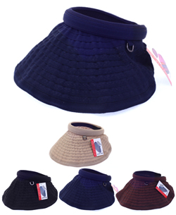 OM-S600 여성용 기능성 접이식 썬캡  자외선 차단 모자 4 color,모자